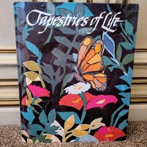 Colorful 'Tapestries of Life' Decorative Book